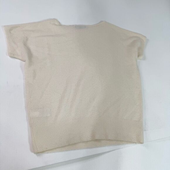 Banana Republic Cream Crew Neck Sweater - Picture 6 of 7